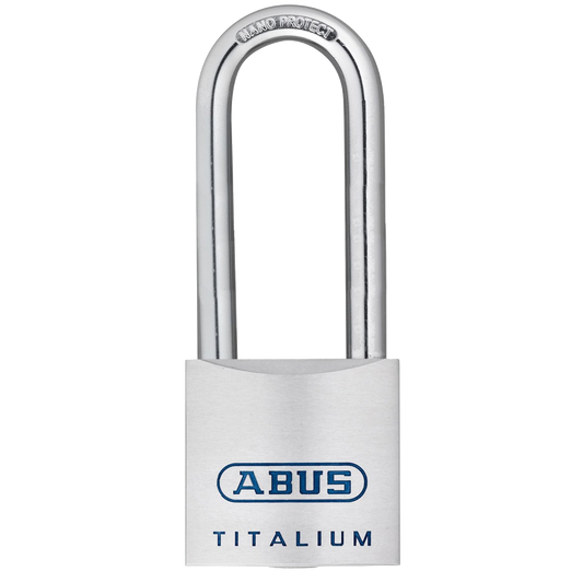 ABUS Titalium 80TI Series Long Shackle Padlock - 40mm KD 63mm Shackle 80TI/40HB63 Visi