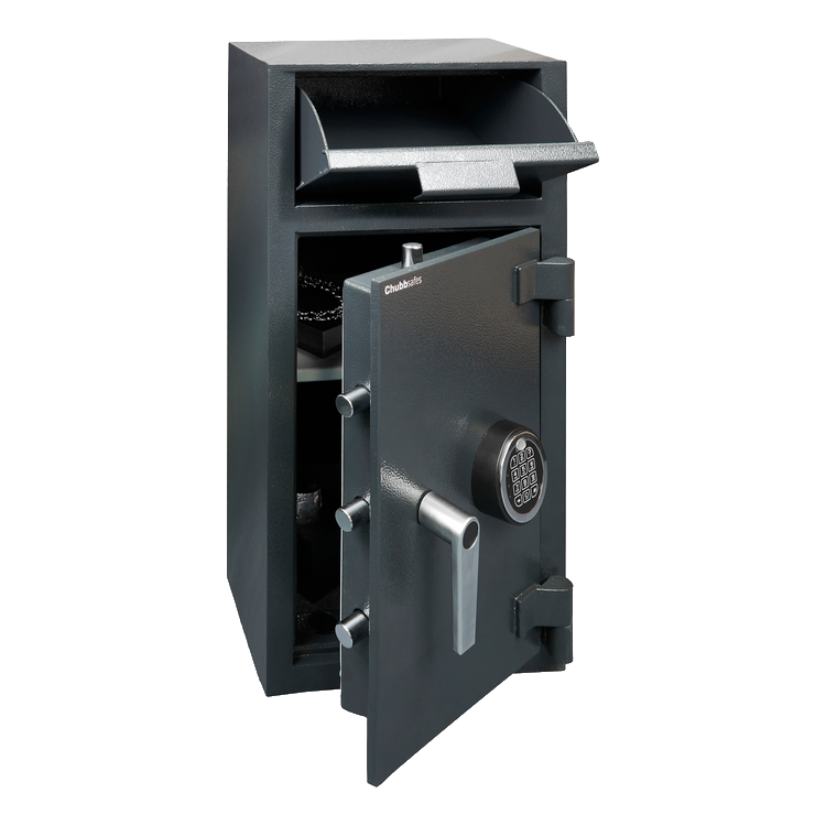 CHUBBSAFES Omega Deposit Safe 3,000 Rated - 2E - 698mm X 340mm x 380 (75Kg)