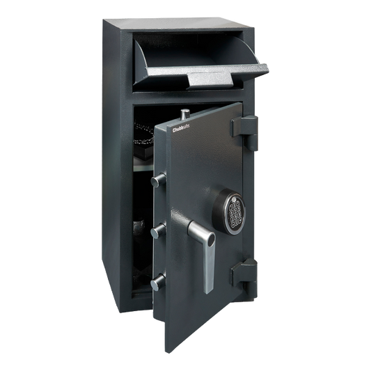 CHUBBSAFES Omega Deposit Safe 3,000 Rated - 2E - 698mm X 340mm x 380 (75Kg)