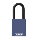 ABUS 74 Series Lock Out Tag Out Coloured Aluminium Padlock - Blue