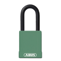 ABUS 74 Series Lock Out Tag Out Coloured Aluminium Padlock - Green