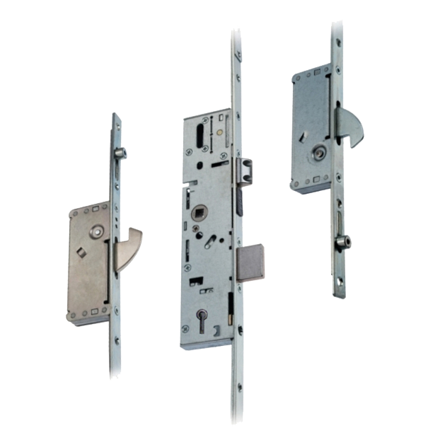 ERA 6735 / 9735 Lever Operated Latch & Dead - 2 Adjustable Hooks & Rollers (UPVC Door) - Vectis 5 Lever