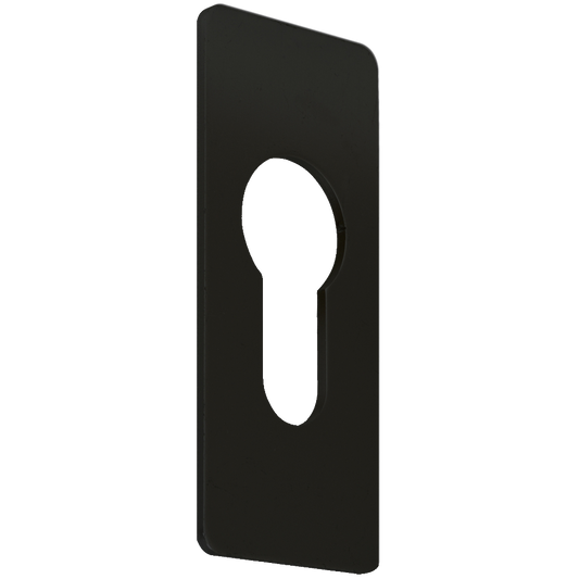ALPRO Euro Escutcheon - Black