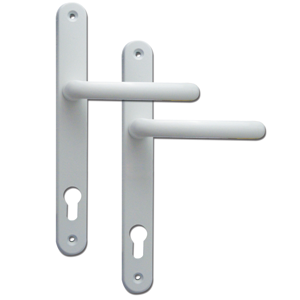 FAB & FIX Balmoral 92PZ Lever/Lever UPVC Furniture - 265mm Fixings - White