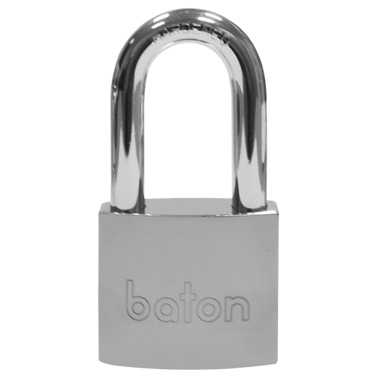 BATON LOCK 6020 Series Long Shackle Brass Padlock With Disc Mechanism - 45mm KD