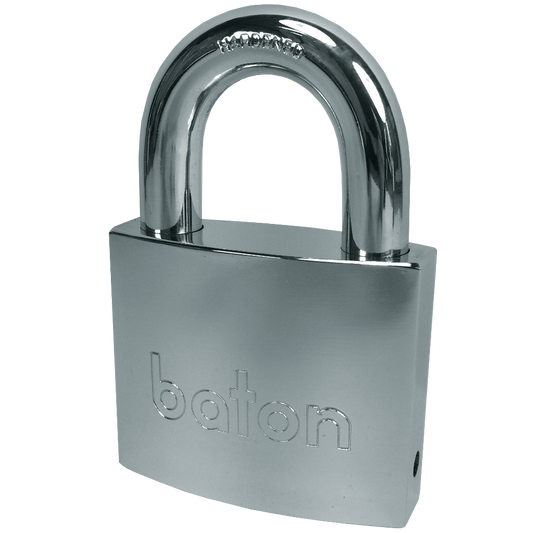 BATON LOCK 6020 Series Open Shackle Brass Padlock With Disc Mechanism - 55mm KD