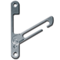 MILA Enhanced UPVC Window Restrictor Catch - 50mm - RH