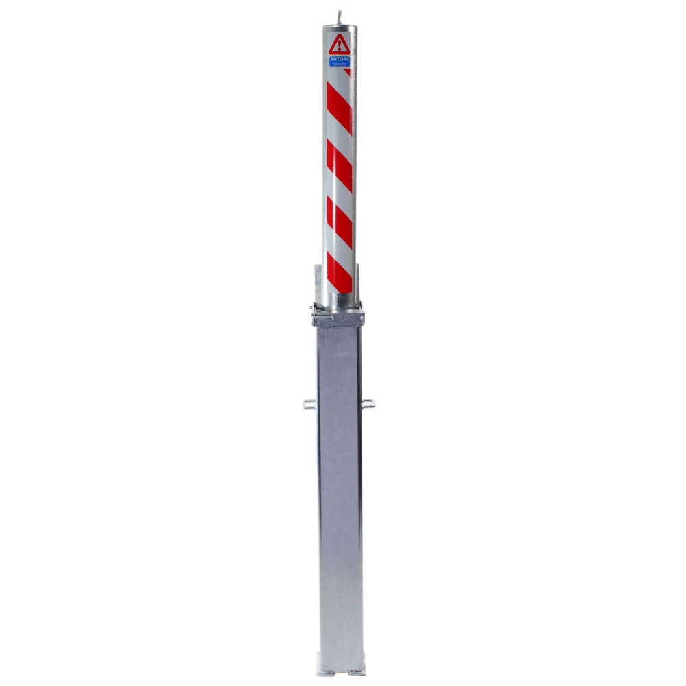 AUTOPA Retractapost Padlocked Retractable Parking Post - 745mm x 90mm