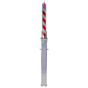 AUTOPA Retractapost GL Cylinder Lockable Retractable Parking Post - 745mm x 90mm