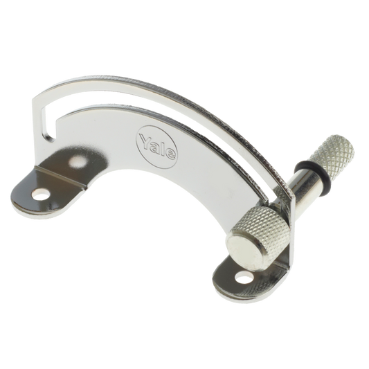 YALE UPVC Letter Plate Restrictor - Chrome (Visi Packed)