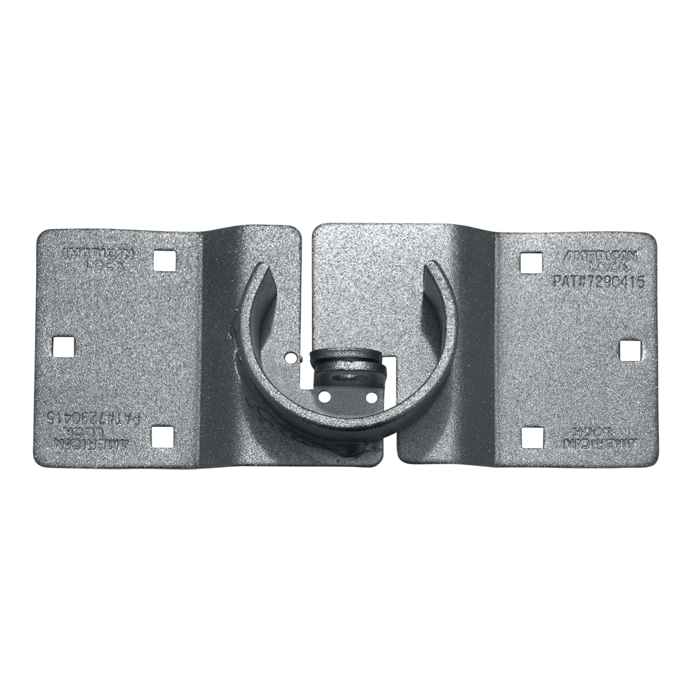 MASTER LOCK - American Lock A802 High Security Hasp for Hidden Shackle Padlocks - A802 - Rear Doors Offset