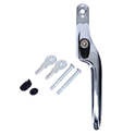 YALE YWHLCK40 Espag Offset Window Handle - RH - Polished Chrome