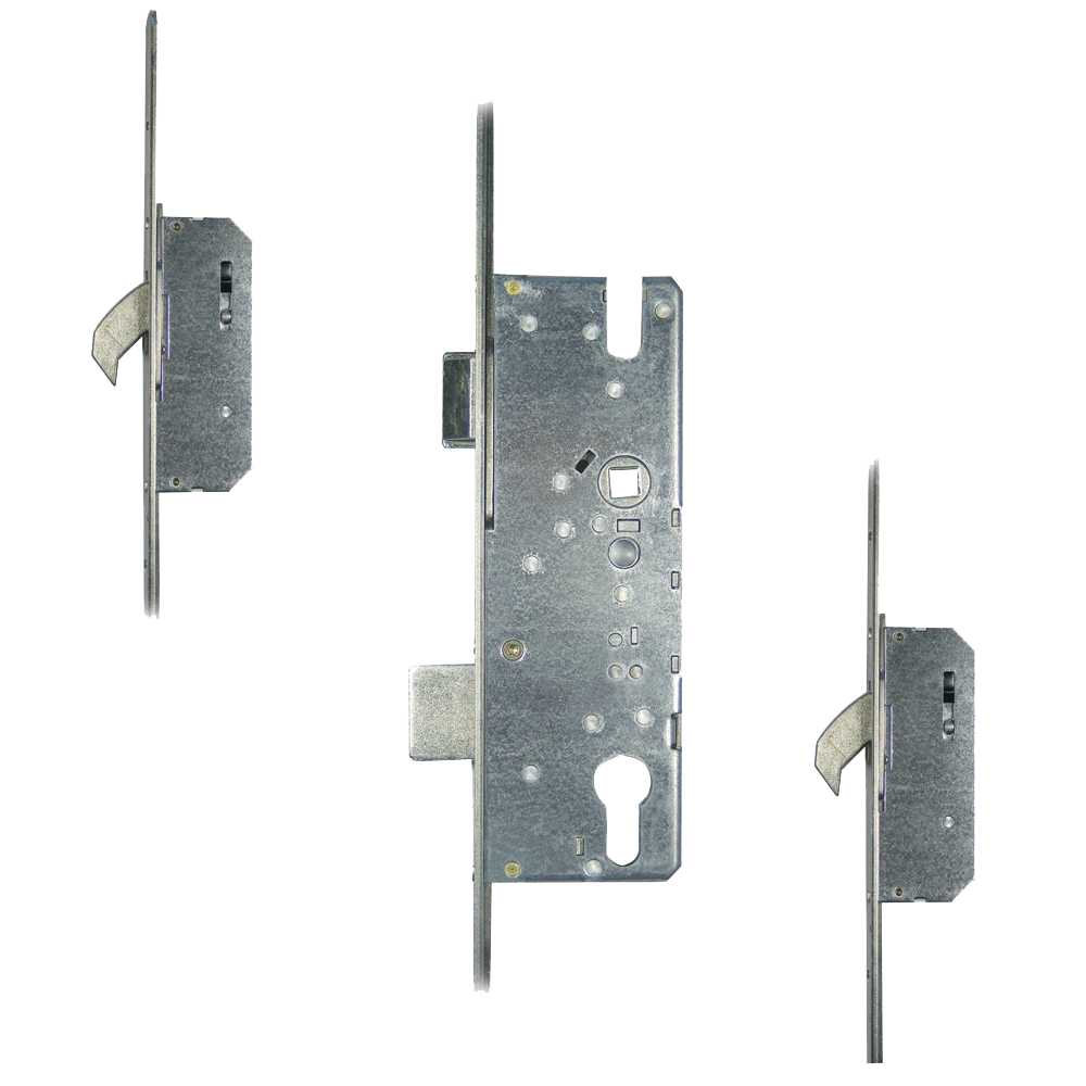WINKHAUS Cobra Lever Operated Latch & Deadbolt Split Spindle 20mm Flat - 2 Hook - 45/92