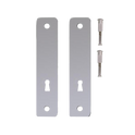 KICKSTOP 2300 230mm Lock Guard (50mm Wide) - UK - Satin Silver