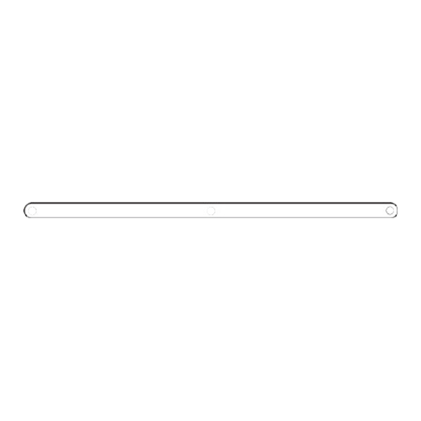 KICKSTOP DG1 DoorGuard Horizontal Security Bar - DG1 White