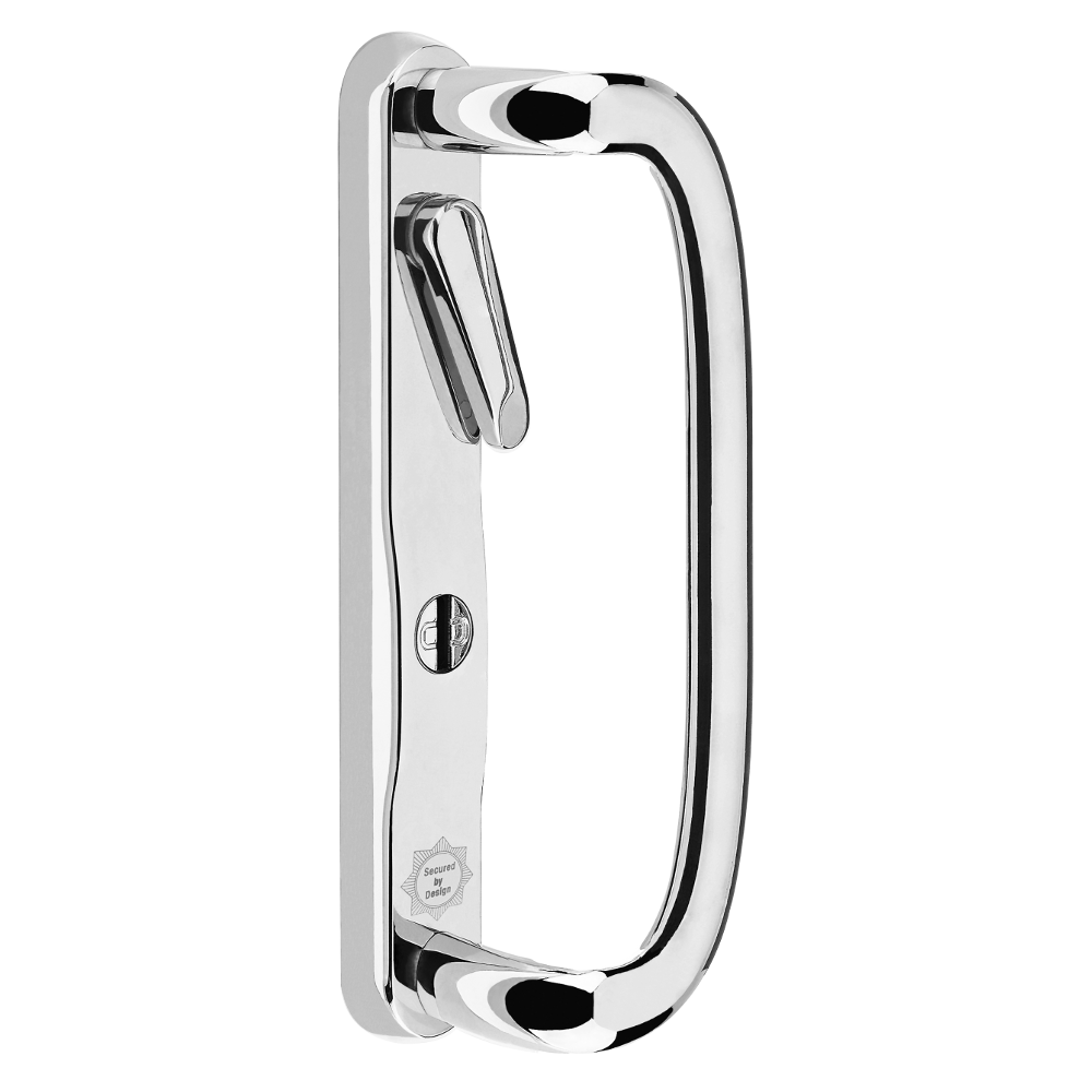 MILA ProSecure Kitemarked 92PZ Lever/Lever Patio Handle - Chrome (108901)