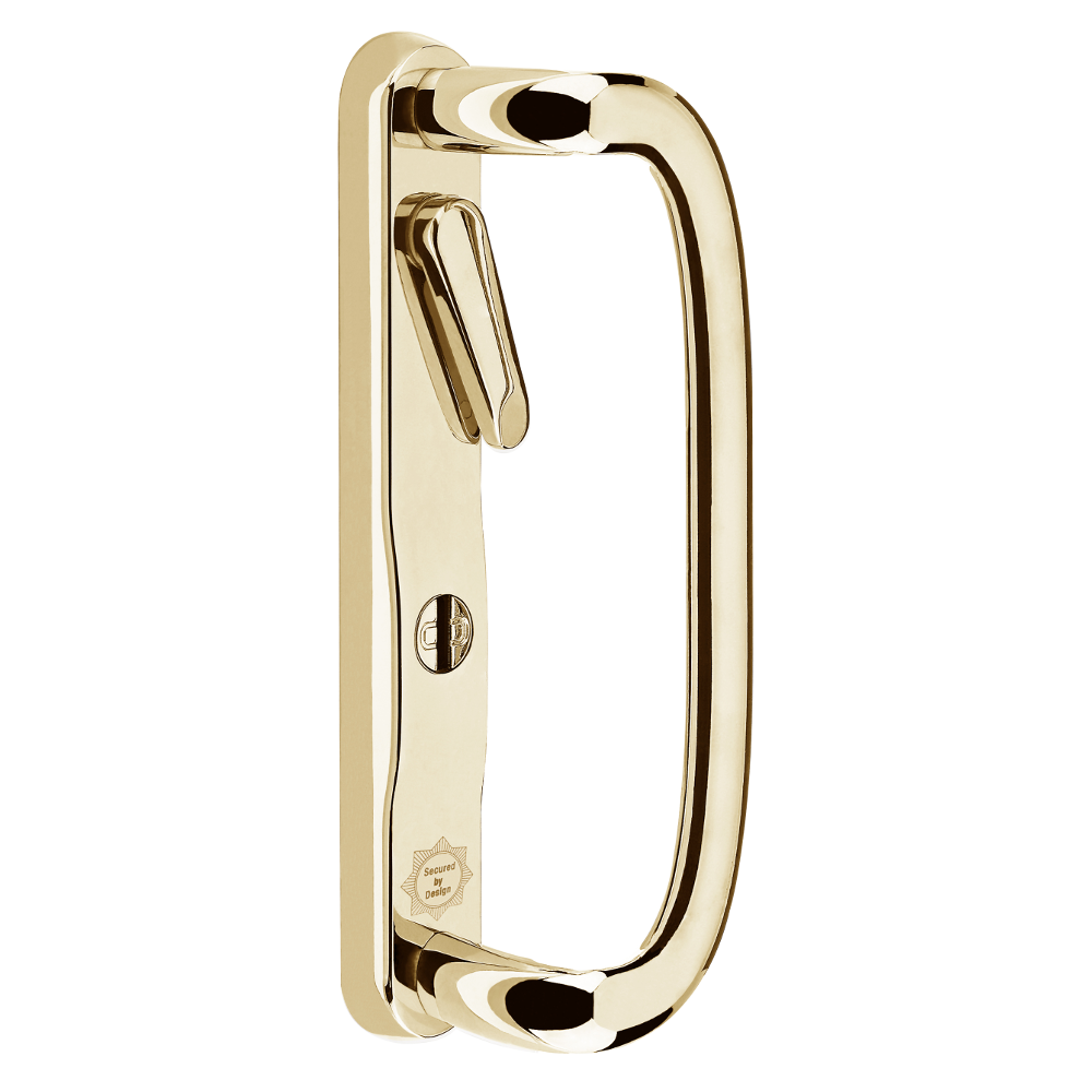 MILA ProSecure Kitemarked 92PZ Lever/Lever Patio Handle - Gold (108904)