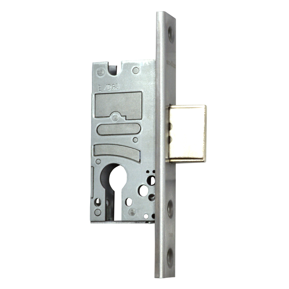 SCHUCO 241183 Key Operated U-Rail Deadlock - U-Rail & 34mm Backset