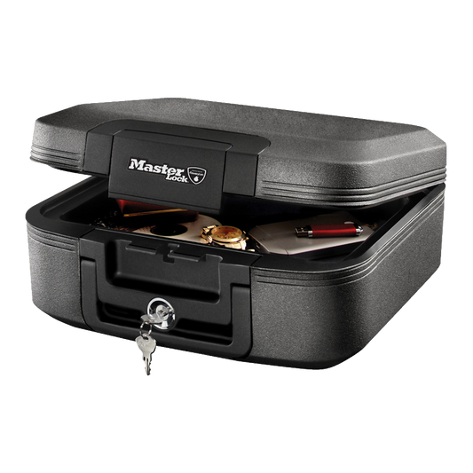 MASTER LOCK LCHW20101 Waterproof Fire Tested 1/2 Hour Safe - 1/2 Hour Fire Protection (843°C)