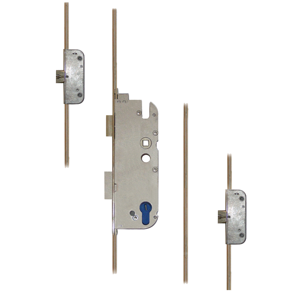 GU Secury Auto A2 1050 Multipoint Lock - 2 Deadlocks - 45/92 - 20mm Face - 6-28482-31-0-1