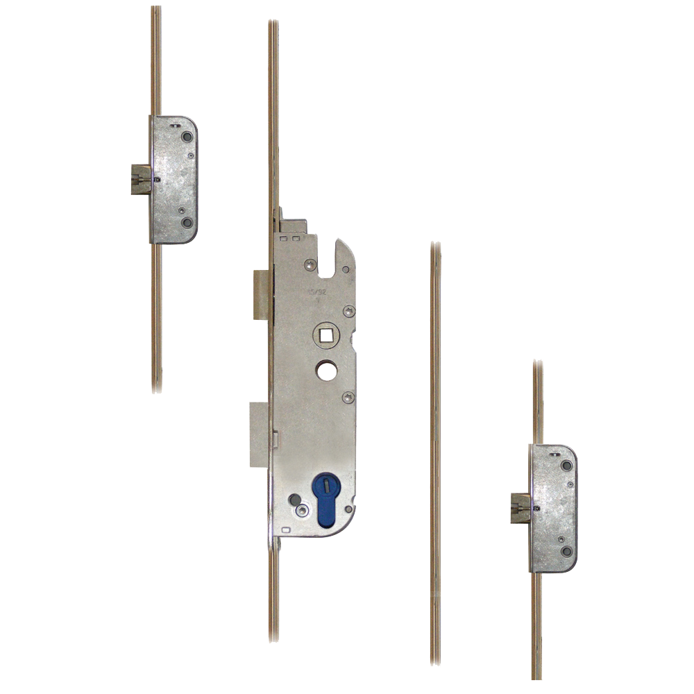 GU Secury Auto A2 1050 Multipoint Lock - 2 Deadlocks - 35/92 - 16mm Face - 6-28477-31-0-1