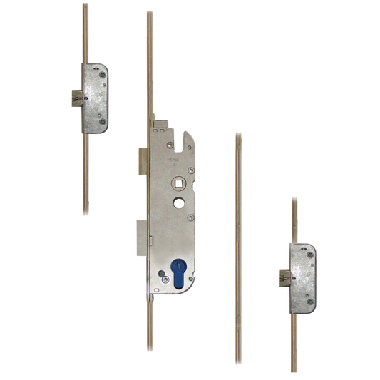 GU Secury Auto A2 1050 Multipoint Lock - 2 Deadlocks - 35/92 - 16mm Face - 6-28477-31-0-1
