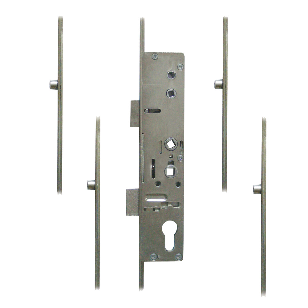 LOCKMASTER Lever Operated Latch & Deadbolt Single Spindle - 4 Roller - 35/92-62