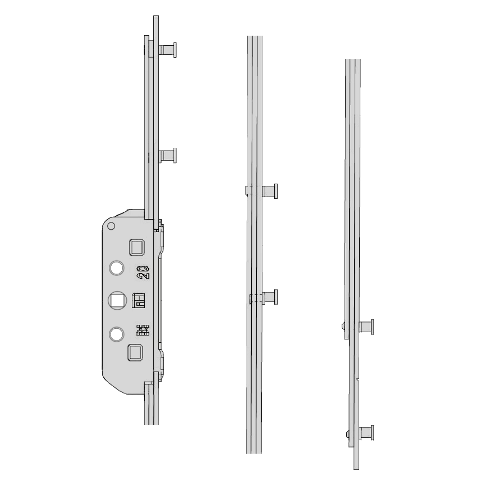MACO GR RAIL Reach 185 Espag Rod 20mm - 800mm - GR4 - 206828