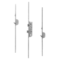 MACO Lever Operated Latch & Deadbolt Single Spindle - 2 Hook 2 Roller - 35/92