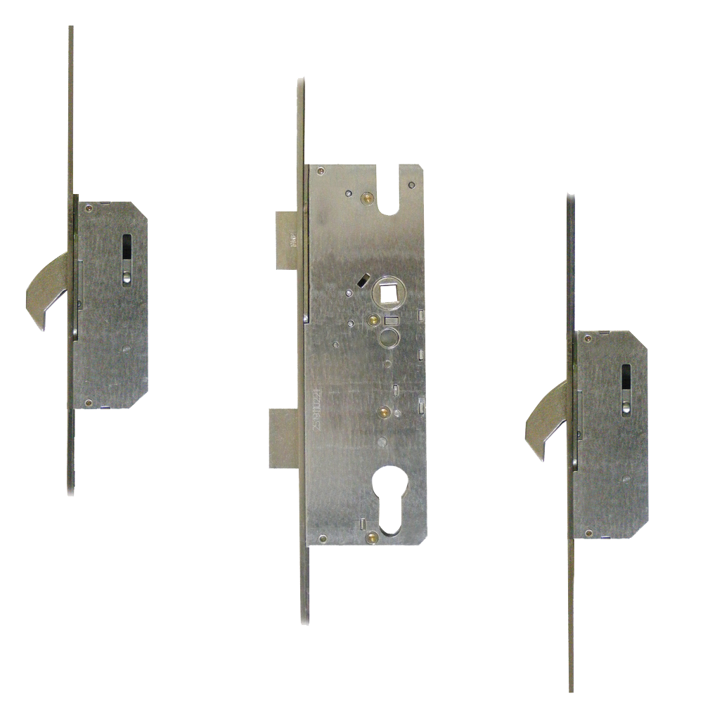 WINKHAUS Trulock Keywind Latch & Deadbolt 16mm Flat Single Spindle - 2 Hook - 45/92 - RH