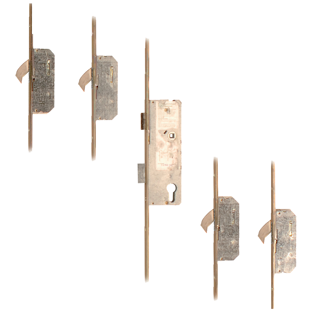 WINKHAUS Cobra Keywind Latch & Deadbolt Single Spindle - 4 Hook - 35/92 - LH