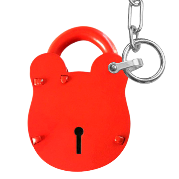 MORGAN ACL100 3 Lever ACL Old English Padlock - 67mm ACL100C Padlock & Chain