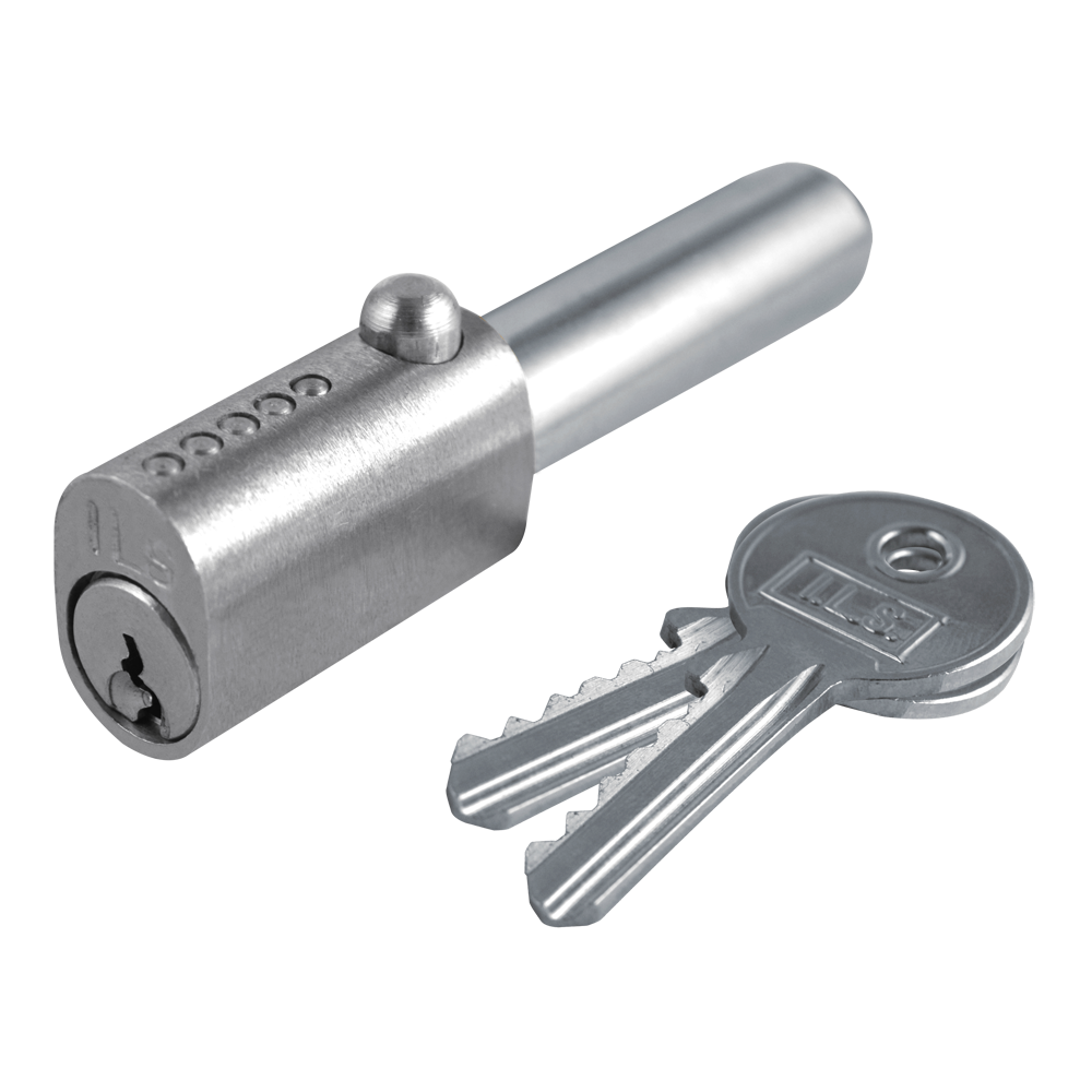 ILS FDM005-1 Oval Bullet Lock 90mm x 14mm x 33mm - FDM.005-1 KA NP