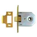 UNION 2642 Mortice Latch - 64mm PB Bagged