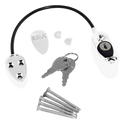 ERA Safety Locking Restrictor - White