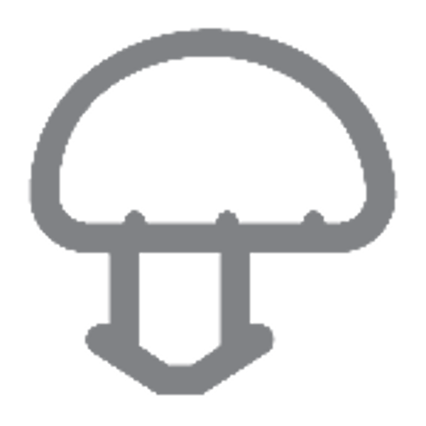 REDDIPLEX TPR 5.7mm Bubble Seal Gasket To Suit UPVC Doors & Windows - 5.7mm