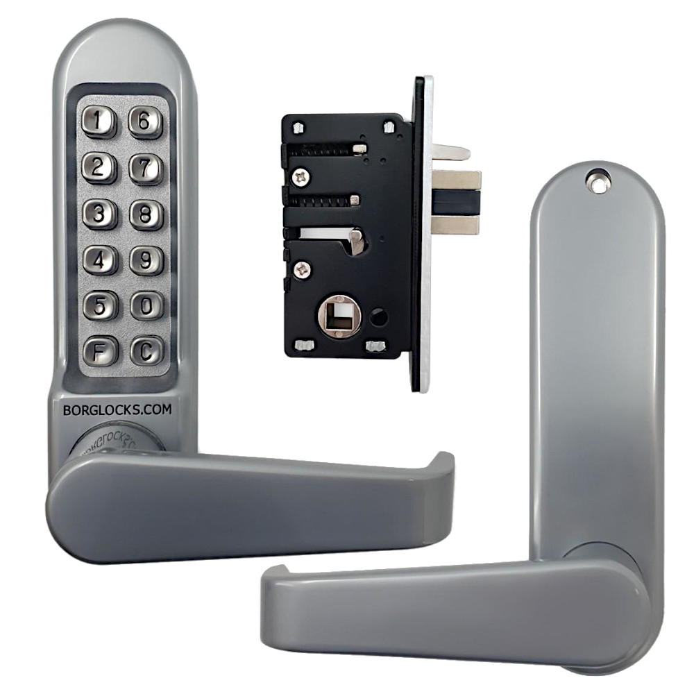 BORG LOCKS BL5402 Digital Lock With Inside Handle And 28mm Latch - BL5402SC