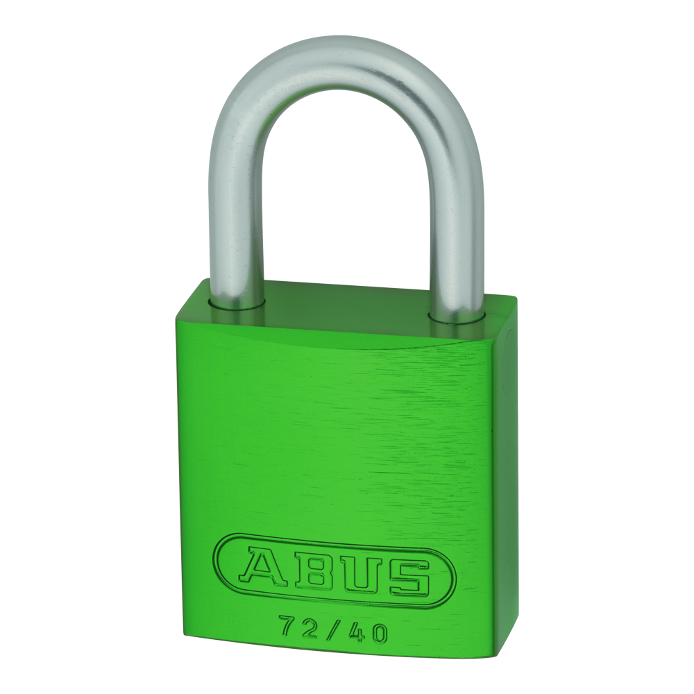 ABUS 72LL/40 Anti-Rust Love Lock Padlock - Green