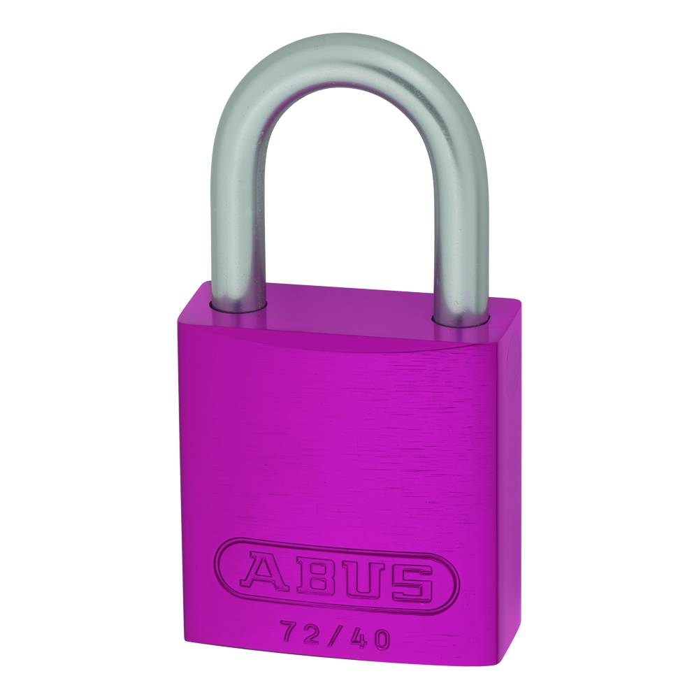 ABUS 72LL/40 Anti-Rust Love Lock Padlock - Pink