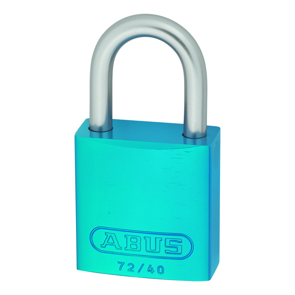 ABUS 72LL/40 Anti-Rust Love Lock Padlock - Turquoise