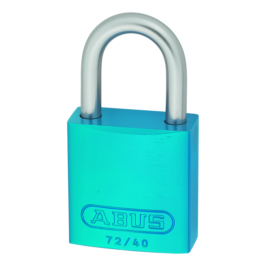 ABUS 72LL/40 Anti-Rust Love Lock Padlock - Turquoise