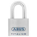 ABUS Titalium 96TI Series Open Shackle Padlock - 60mm KA 7566 96TI/60 Boxed