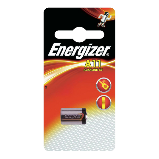 ENERGIZER A11 6V Alkaline Battery - Twin Pack - 11A - Twin Pack