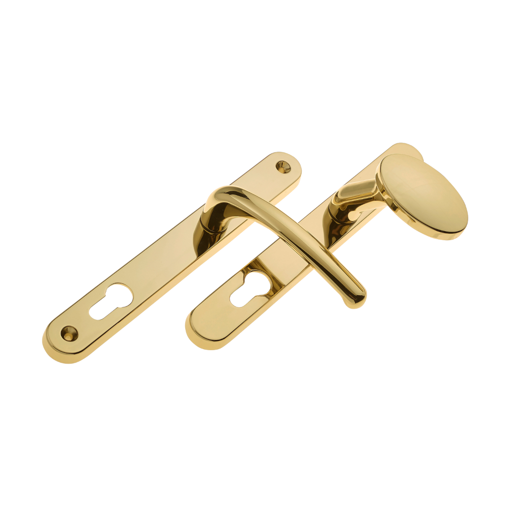 FAB & FIX Balmoral 92PZ Lever/Pad UPVC Furniture - Gold
