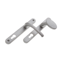 FAB & FIX Balmoral 92PZ Lever/Pad UPVC Furniture - Satin Silver