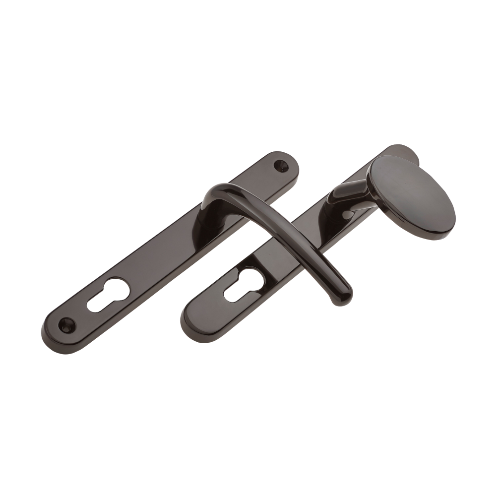 FAB & FIX Balmoral 92PZ Lever/Pad UPVC Furniture - Black