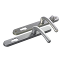 FAB & FIX Balmoral 92/62 Lever/Lever Snib UPVC Furniture - Polished Chrome