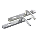 FAB & FIX Balmoral 92/62 Lever/Lever Snib UPVC Furniture - Satin Chrome