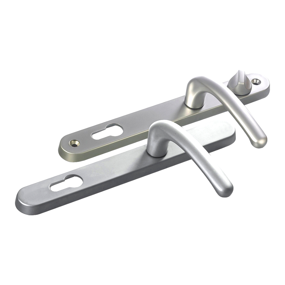 FAB & FIX Balmoral 92/62 Lever/Lever Snib UPVC Furniture - Satin Chrome