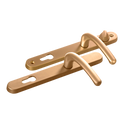 FAB & FIX Balmoral 92/62 Lever/Lever Snib UPVC Furniture - Gold